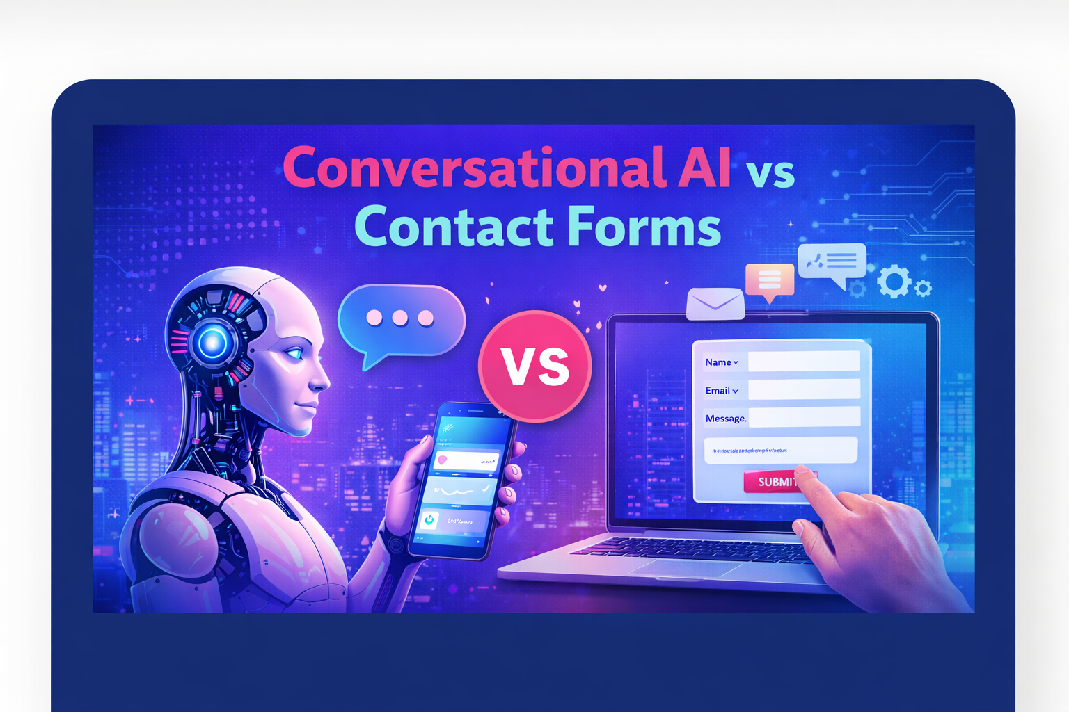 Conversational AI vs forms