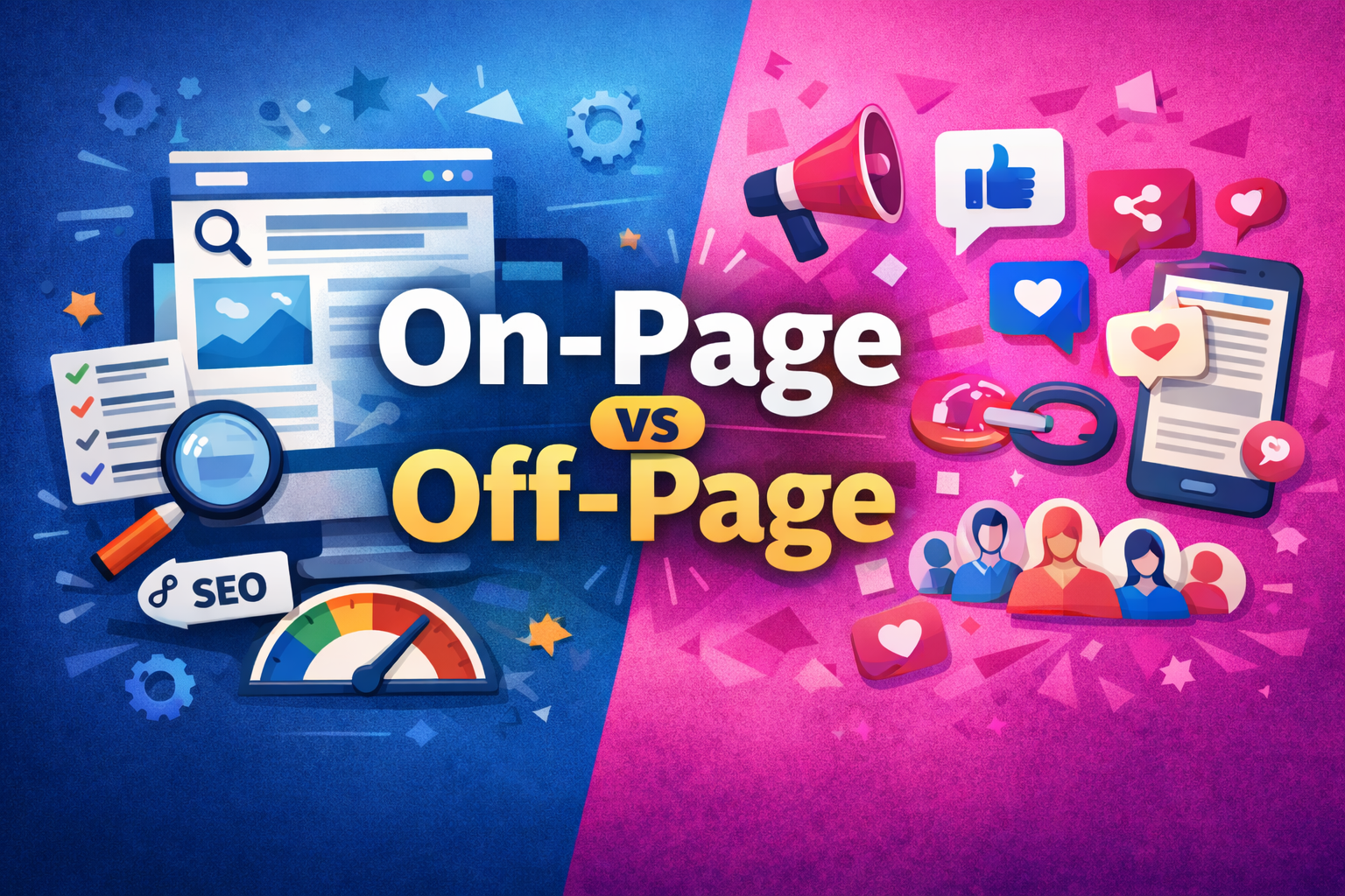 On-page vs Off -page